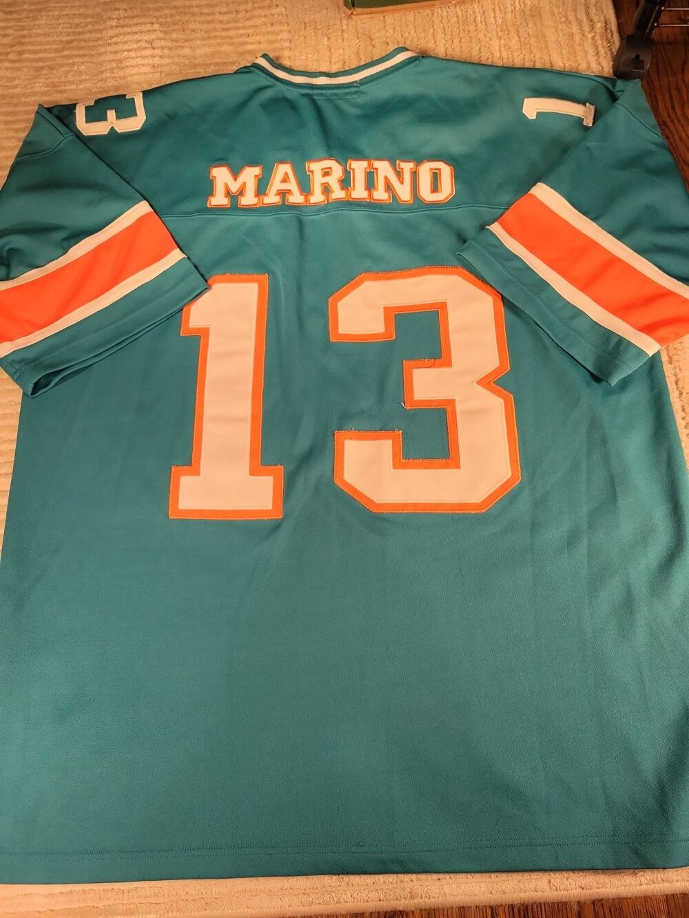 Dan Marino Miami Dolphins Jersey Men 2XL XXL 56 Adult Mitchell & Ness 1989
